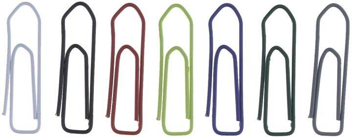 Produktbild Alco Büroklammern eckig 26 mm, farbig assortiert (1 x)
