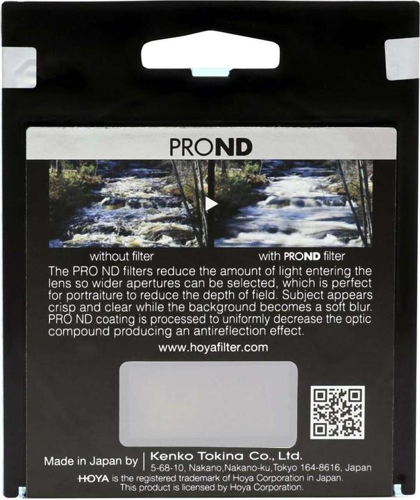 Actual product image Hoya Pro ND32 Filter (55 mm, Neutral density filter, 55 mm)