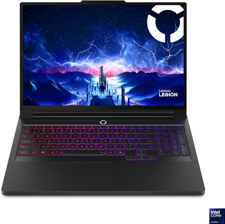 Actual product image Lenovo Legion Pro 7 RTX 5080 (16", Intel Core Ultra 9 275HX, 64 GB, 1000 GB, DE)