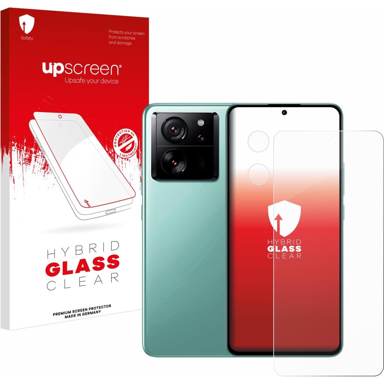 upscreen Scratch Shield Panzerglasfolie (1 Stück, Xiaomi 13T), Smartphone Schutzfolie, Transparent