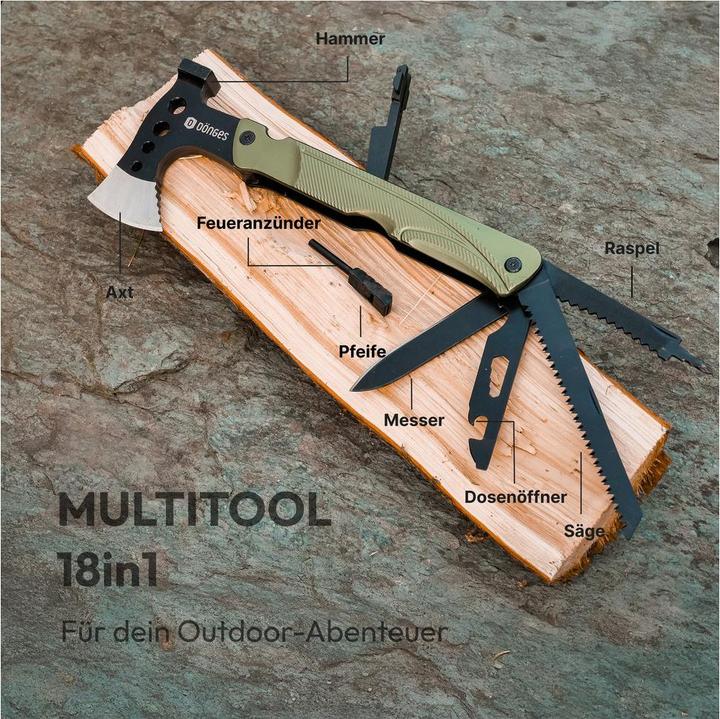 Actual product image Dönges Multitool 18-in-1 (18 Functions)
