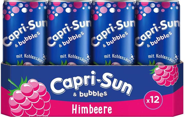Produktbild Capri-Sun Bubbles Himbeere (12 x 33 cl)