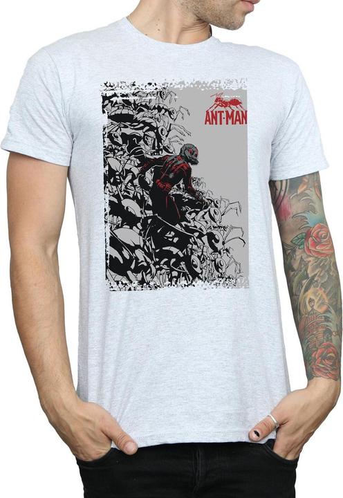Actual product image Mens Ant-Man Army T-Shirt (L)