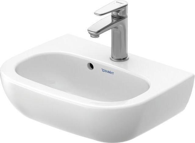 Produktbild Duravit Handwaschbecken D-Code 45 cm wei 0705450000 (340 mm, 450 mm)