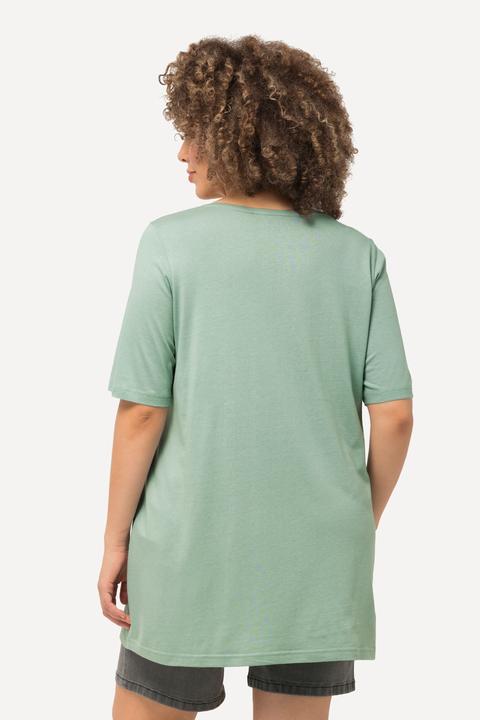 Actual product image Ulla Popken Essential Front Pleat Tee (42, 44)