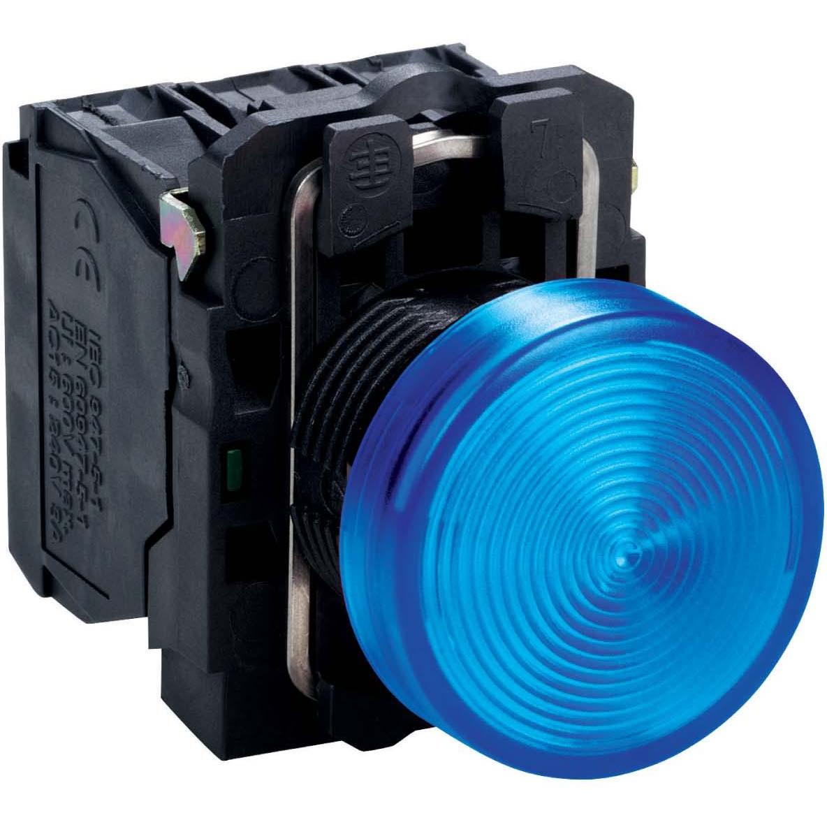 Schneider Electric 22mm Pilot Light Round Blue w/o LED, Automatisierung