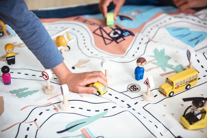 Produktbild play&go L.A. Roadmap (140 x 140 cm)