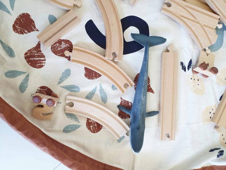 Image du produit play&go Sac de jeu, numéros de Veggie (140 x 22 cm)