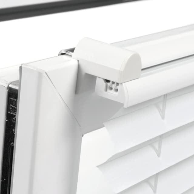 Produktbild YOURSOL EASYFIX Plissee Verona 50 x 150 cm in Weiss, Plissee ohne Bohren mit Zwei Bedienschienen (50 x 150 cm)