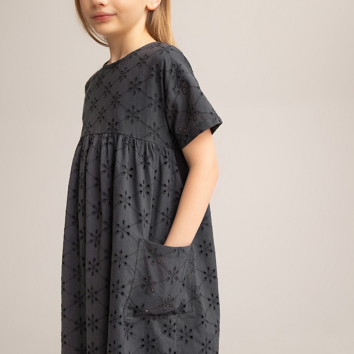 Immagine prodotto La Redoute Collections Kleid mit Lochstickerei (140)