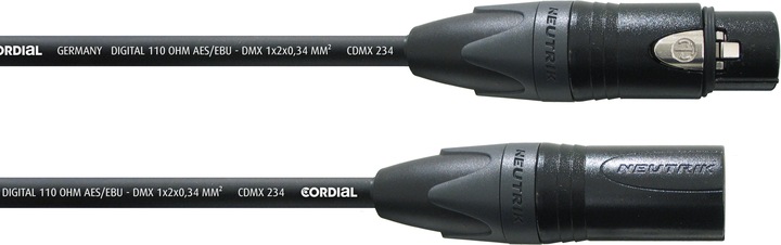 Produktbild Cordial AES/EBU XLR to XLR Cable, 3m (3 m)