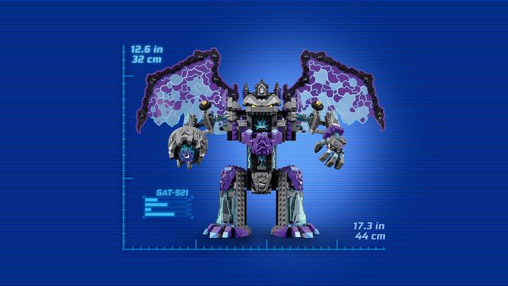 Produktbild LEGO Nexo Knights Der stürmische Steinkoloss (70356, LEGO Nexo Knights)