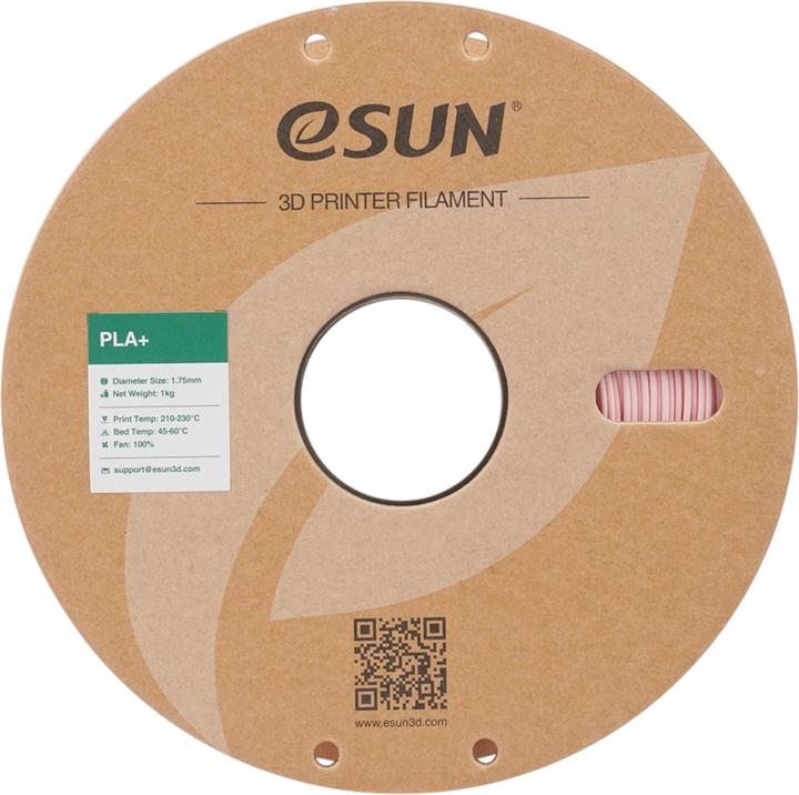 Immagine prodotto eSUN PLA+ Peach Pink Filament 1.75mm 1Kg (PLA+, 1.75 mm, 1000 g, Pink)