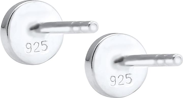 Produktbild Elli Ohrringe Basic Geo Kreis Emaille 925 Sterling Silber (Emaille, 925er Sterling Silber)