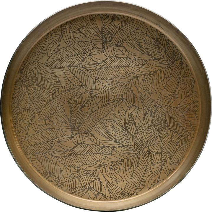 Productafbeelding BePureHome Dienblad Inkeping Metaal Antiek Messing