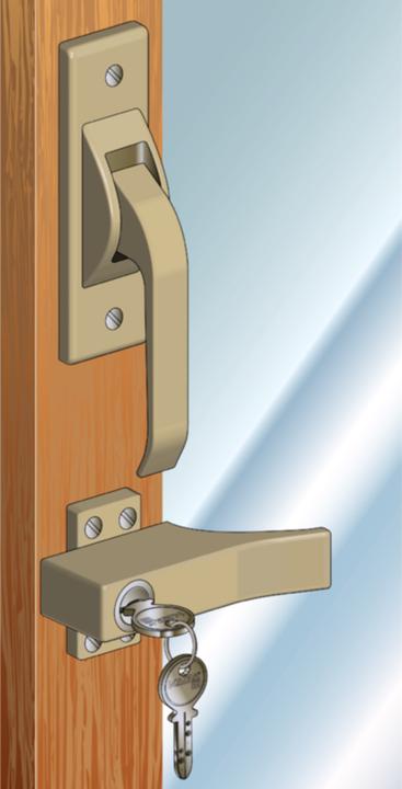 Actual product image Mega Window locks