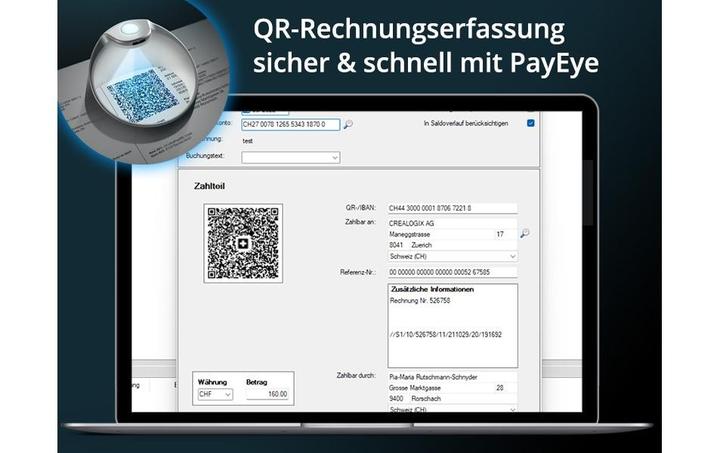 Immagine prodotto Crealogix PayEye (Codice QR)