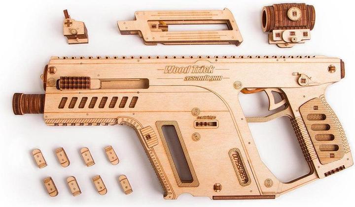 Actual product image Wood Trick Assault Gun