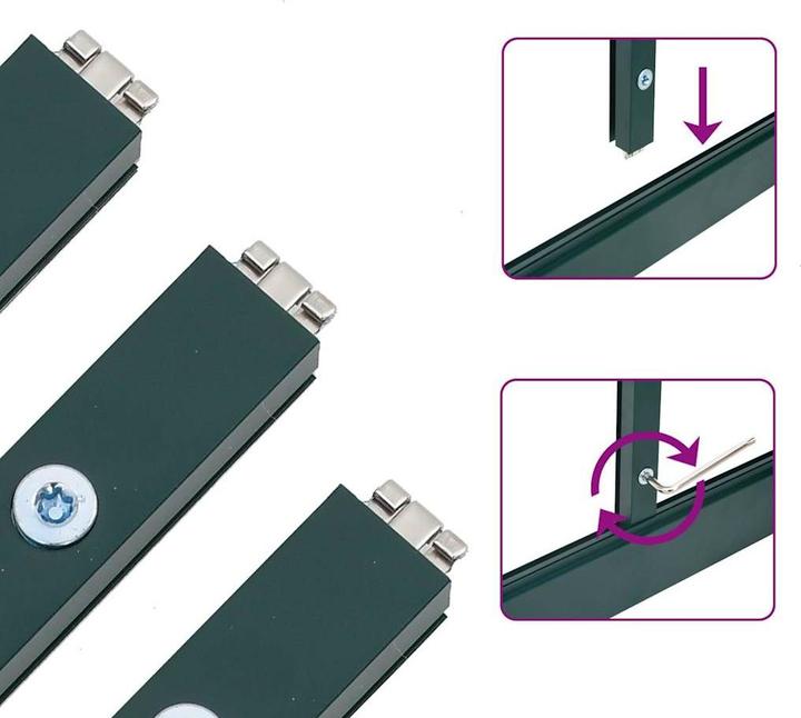 Produktbild vidaXL Gewächshaus