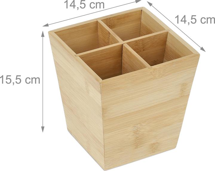 Actual product image Relaxdays Pen holder