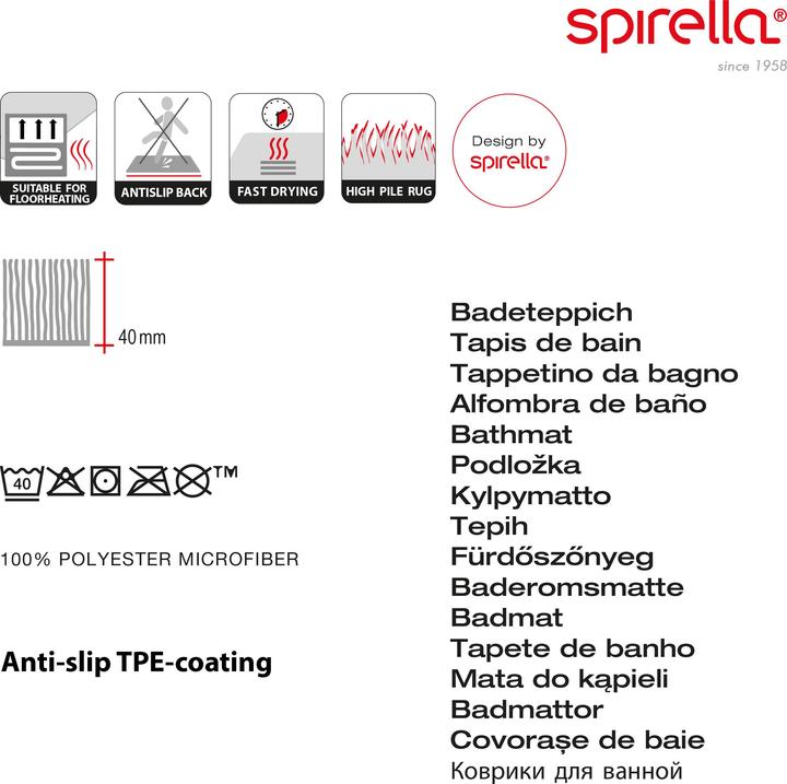 Actual product image spirella Highland (60 x 90 cm)