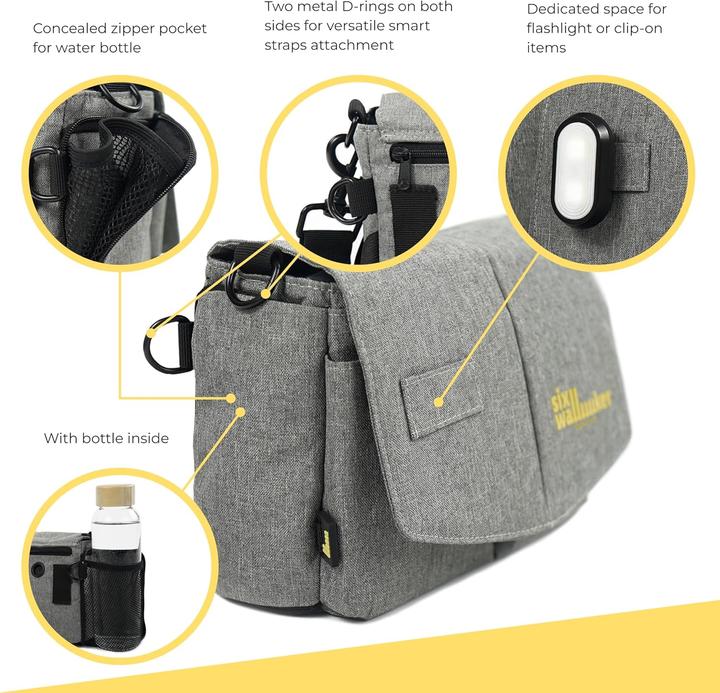 Produktbild Arrivly SixWalker Leckerlibeutel mit Magnetverschluss