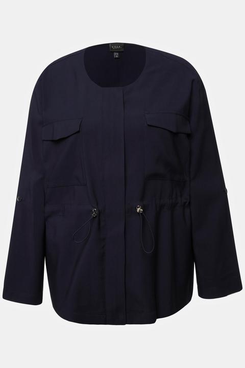 Actual product image Ulla Popken Drawstring Waist Jacket (46, 48)