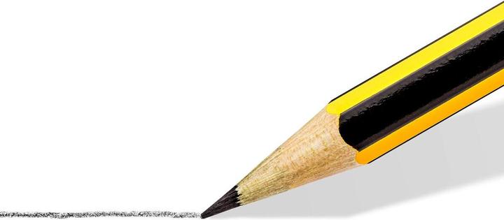 Actual product image Staedtler Noris pencil, B (2 mm, B, 12 x)