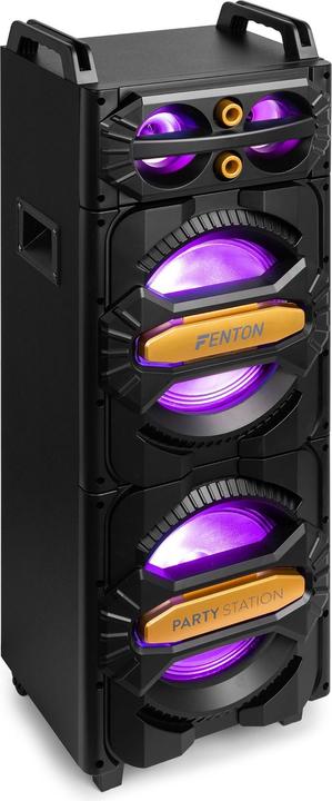 Produktbild Fenton Party speaker - LIVE2102 Partystation met Bluetooth en lichteffecten - Met (Passiv)