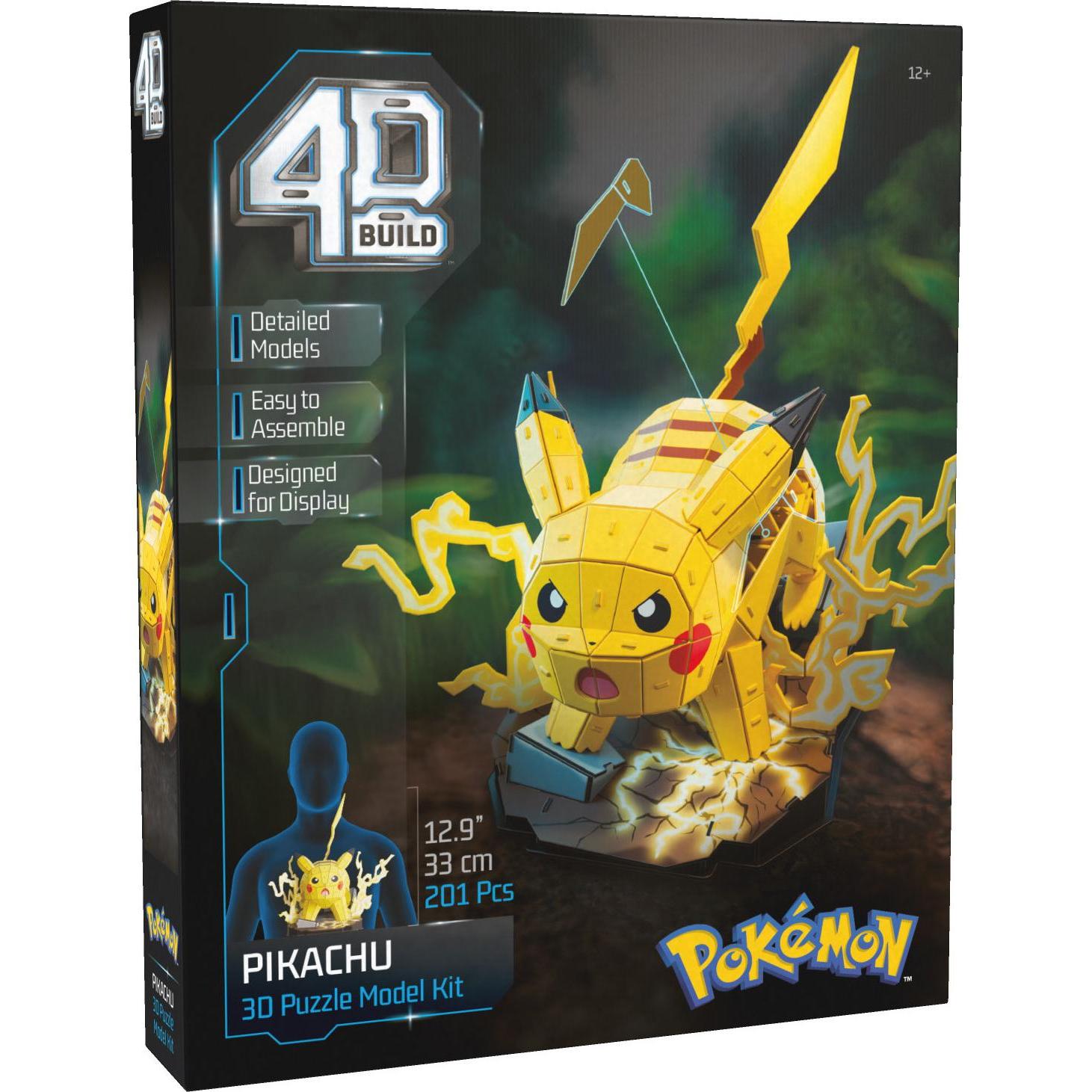 4D Puzzle Pokemon Pikachu GML (201 pezzi)