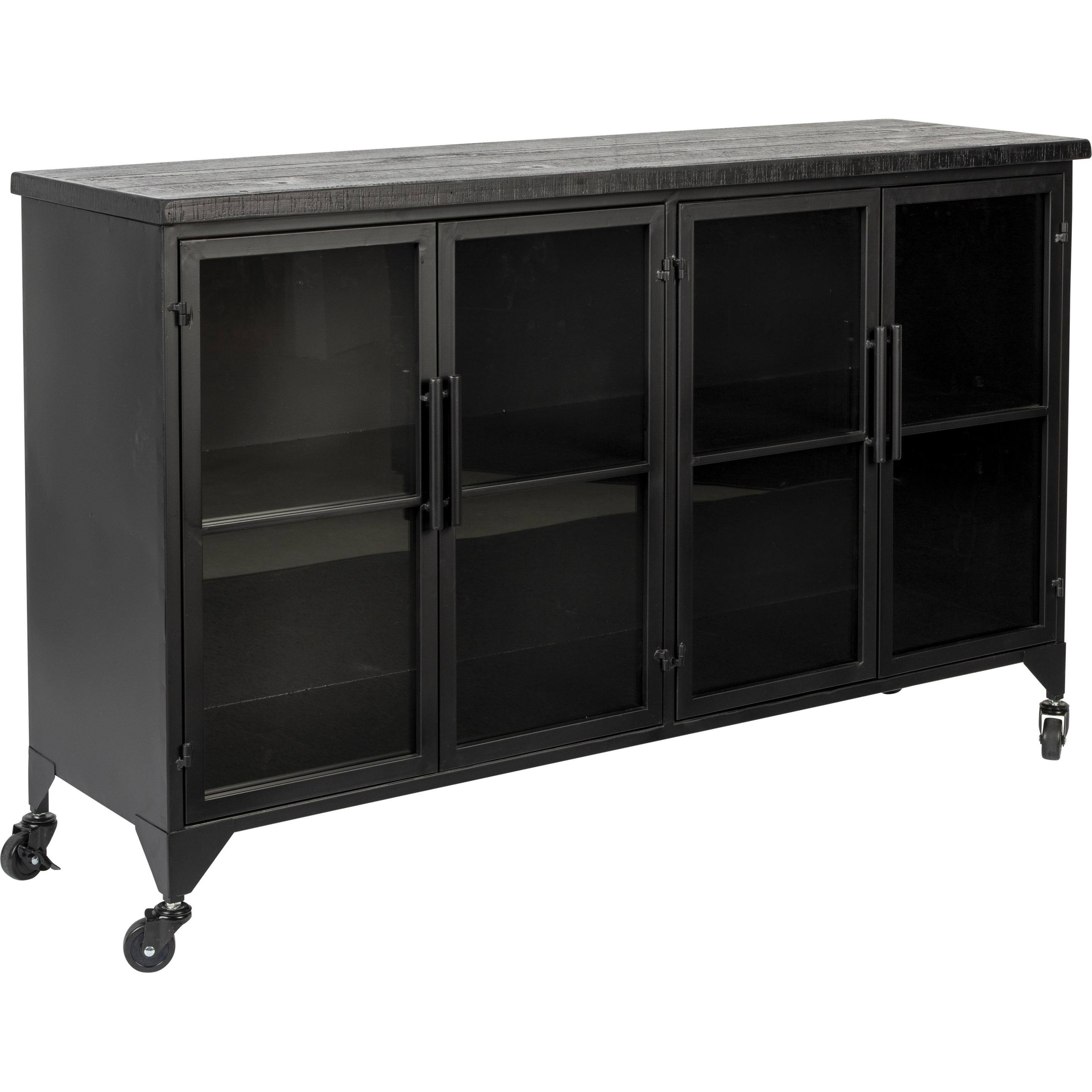 Thumbnail - White Label Living, Kommode + Sideboard, Ferre (120 x 35 x 75 cm)