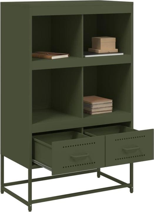 Image du produit vidaXL Buffet haut 68,5 x 39 x 111,5 cm Laminée à froid (39 x 39 x 111,5 cm)