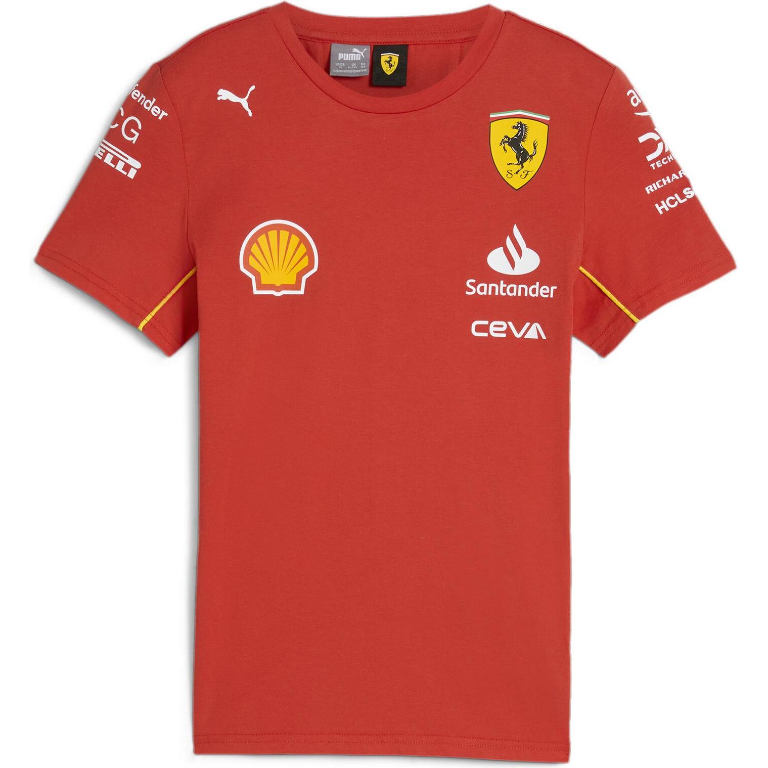Thumbnail - Puma, Jungen, Sportshirt, SF Team Tee Kids (140), Rot, 140