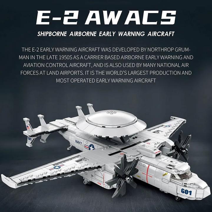 Produktbild ReoBrix E2 Hawkeye Helicopter Update Version 2024 - E-2 Hawkeye Hubschrauber