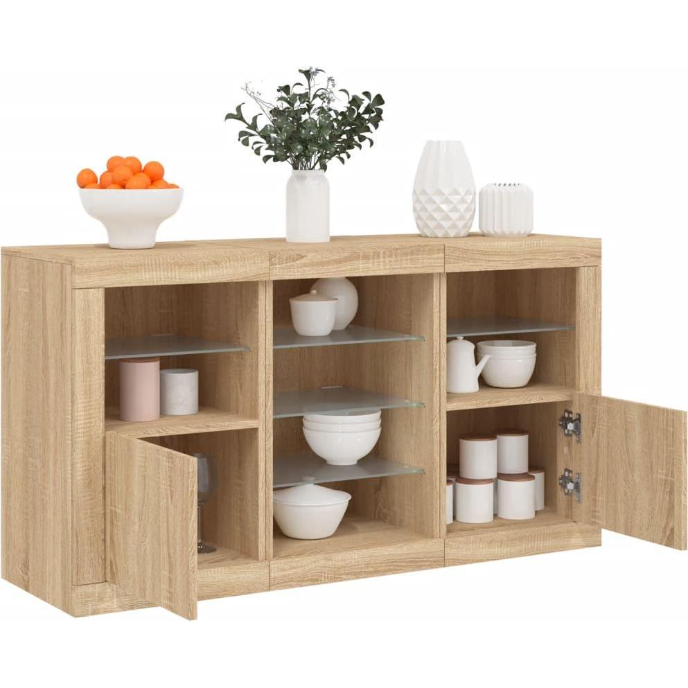 Thumbnail - VidaXL, Kommode + Sideboard, Iduna (123 x 37 x 67 cm)