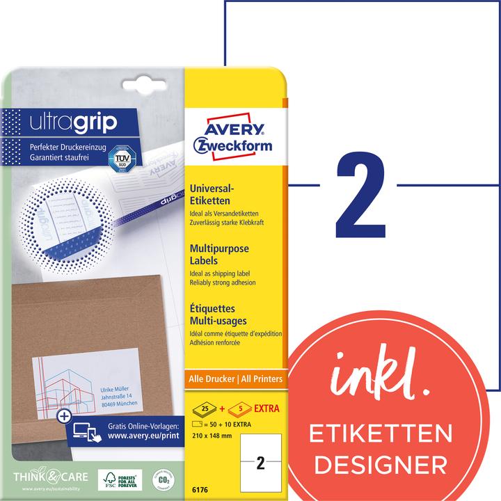 Productafbeelding Avery Universeel