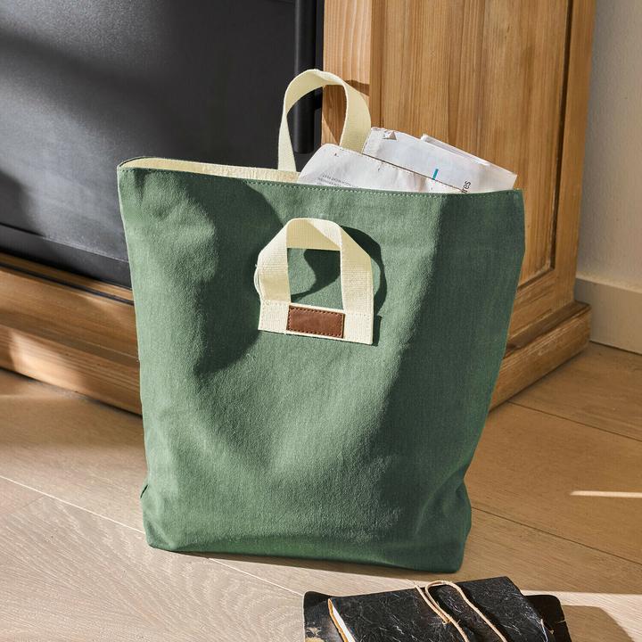 Immagine prodotto Loberon Tasche Ornbrook grün/beige