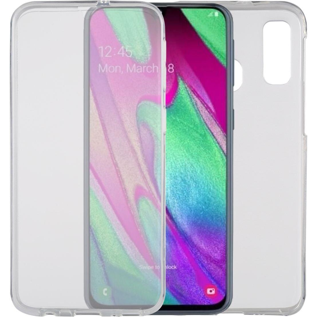 Thumbnail - König Design Handyhülle für Samsung Galaxy A40 Schutzcase Backcover Bumper Etuis Transparent (Samsung Galaxy A40), Smart...