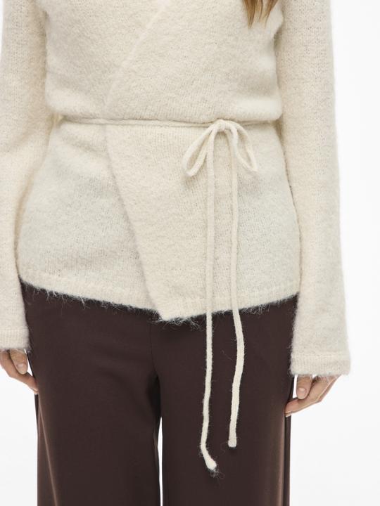 Produktbild Vila VIBOWS Gestrickte Wickelstrickjacke (S)