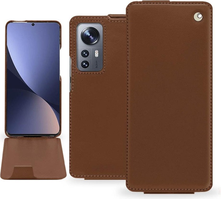 Actual product image Noreve Vertical leather shell (Xiaomi 12 Pro)