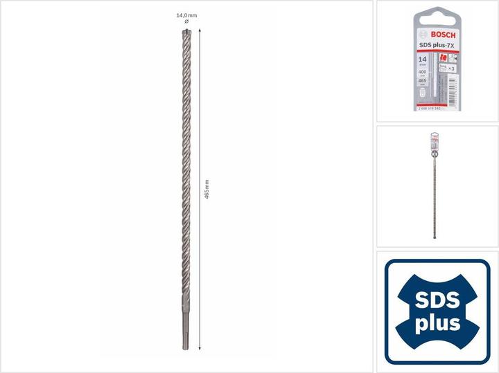 Produktbild Bosch Professional Zubehör Hammerbohrer 14 mm Accessories (14 mm)