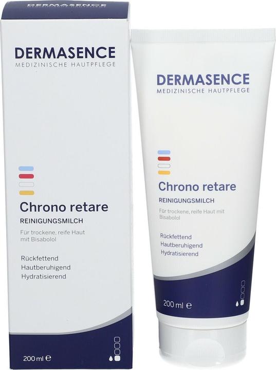 Actual product image Dermasence Chrono retare cleansing milk Milk (Cleansing lotion, 200 ml)