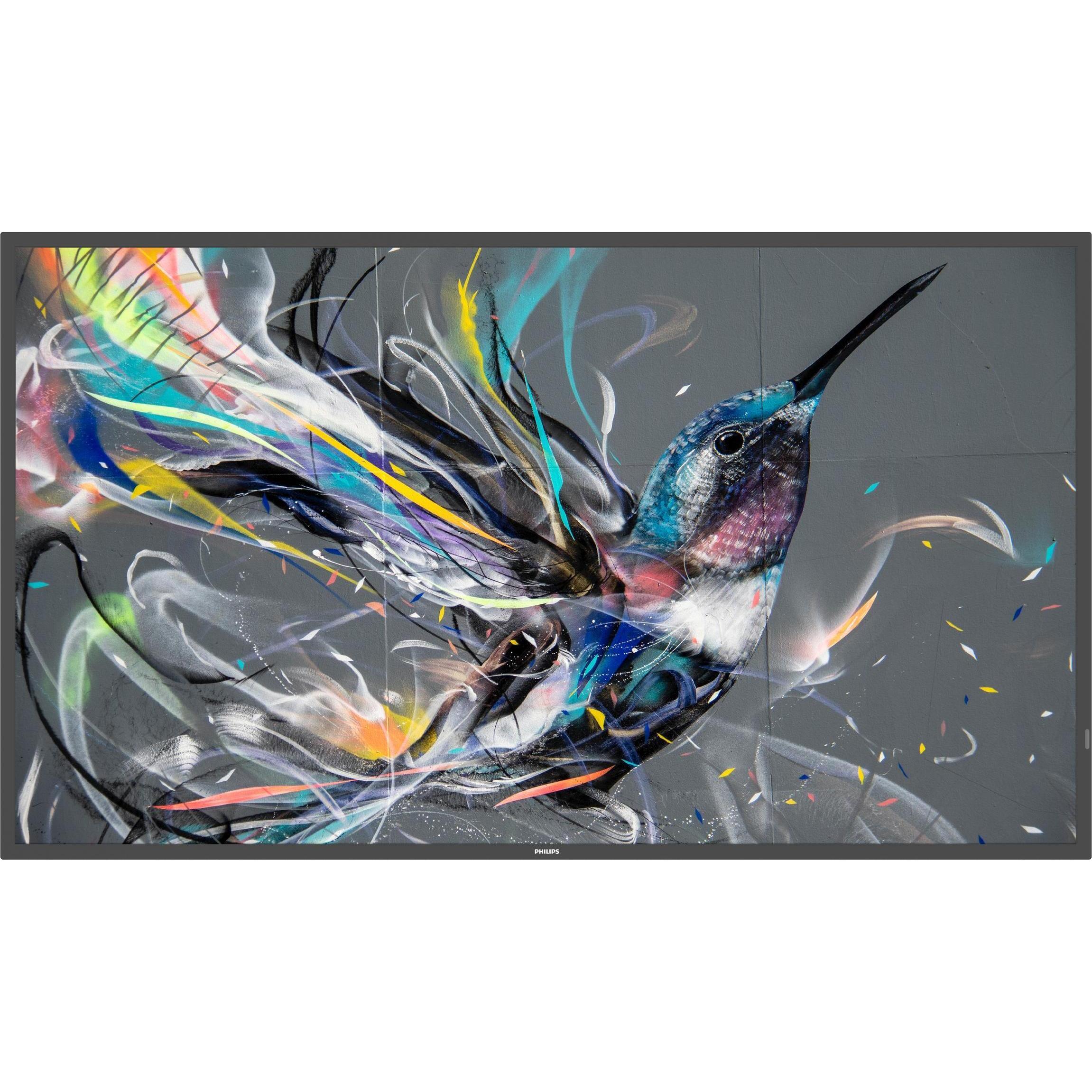 Philips Q-Line 50BDL3511Q 18/7/UHD/400cd (3840 x 2160 Pixel, 50"), Digital Signage, Schwarz