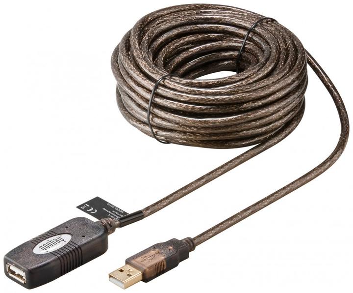 Image du produit Goobay Câble d'extension actif (10 m, USB 2.0)