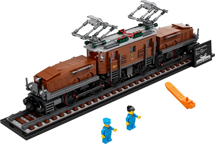Image du produit LEGO La locomotive crocodile (10277, LEGO Icons)