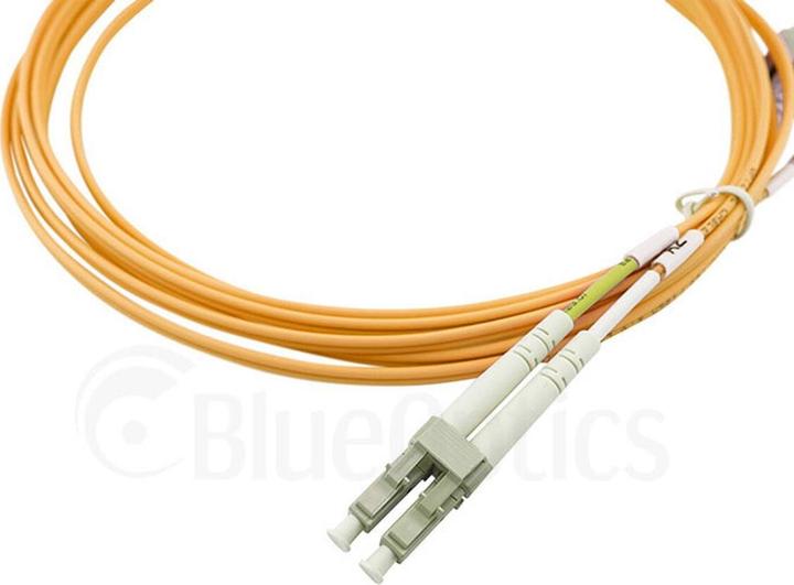 Actual product image BlueOptics HPE 221692-B22 compatible LC-LC multimode OM2 patch cable 5 metres (5 m)