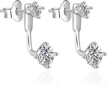 Image du produit Agato - Fashion silver dangle earrings AGT-E054PW