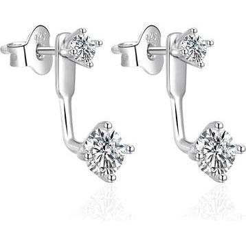 Agato, Ohrringe, - Fashion silver dangle earrings AGT-E054PW