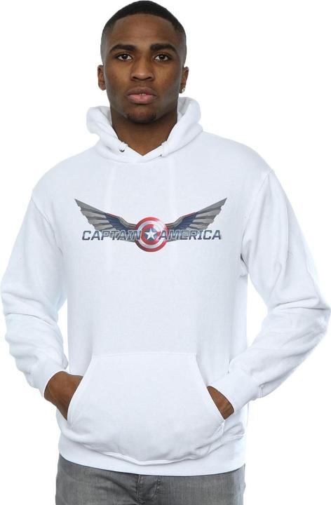 Produktbild Falcon And The Winter Soldier Captain America Logo Kapuzenpullover (S)