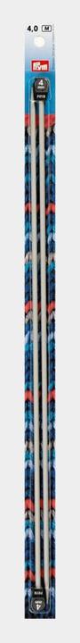 Produktbild Prym Stricknadeln 4.00 mm, Alu, 2 Stück, Grau